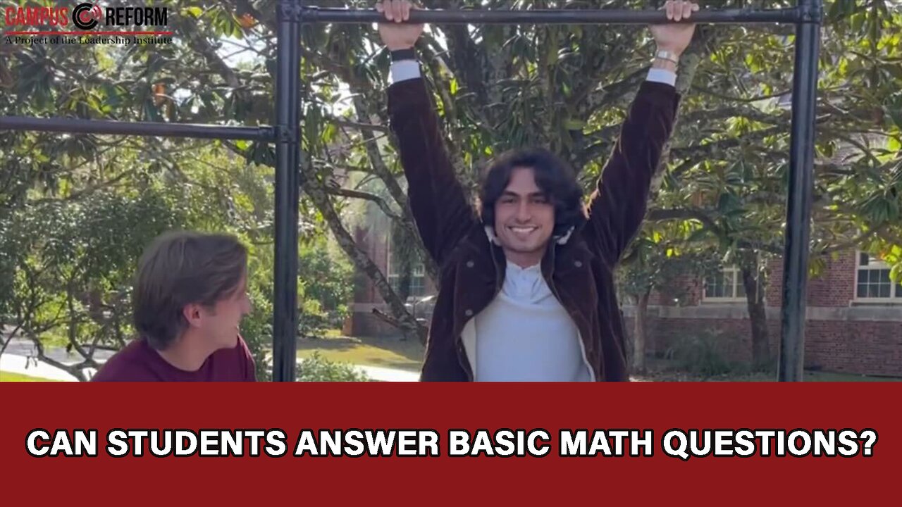 Can students answer basic math questions?