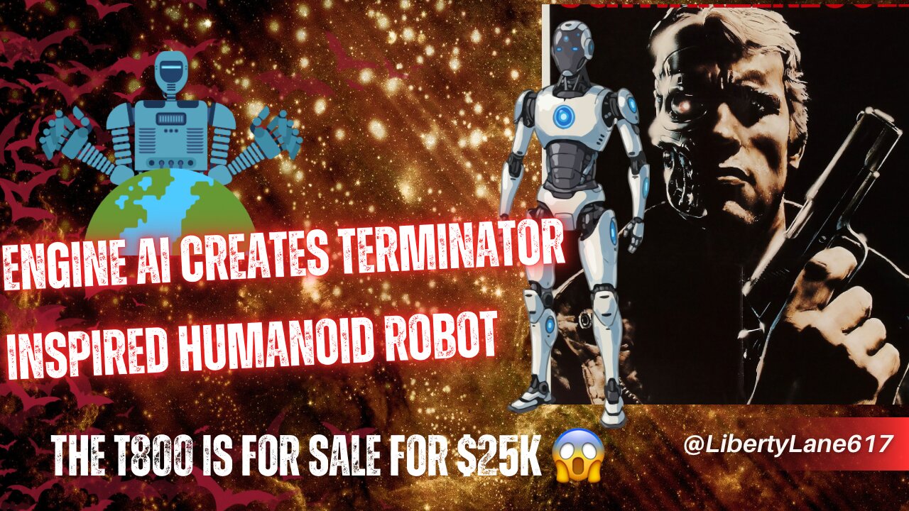 Meet the T800 Humanoid Robot ~ Inspired By The Terminator Movie