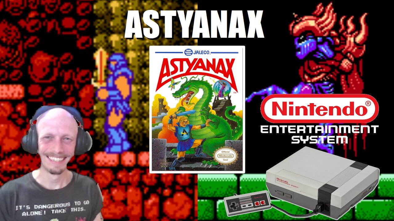 Astyanax (NES): Equip your Battle Axe to rescue Princess Rosebud from the Evil Wizard Blackhorn
