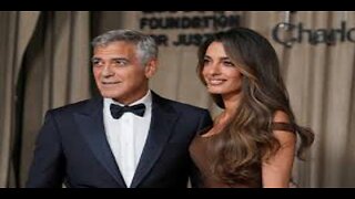 Trump Bids Sarcastic Adieu to George, Amal Clooney