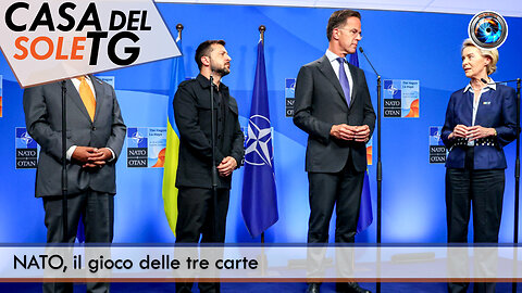 CasaDelSoleTG 11.02.26 - NATO, il gioco delle tre carte