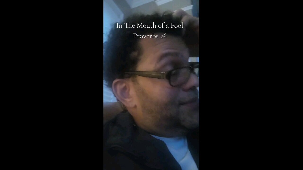 In The Mouth of a Fool