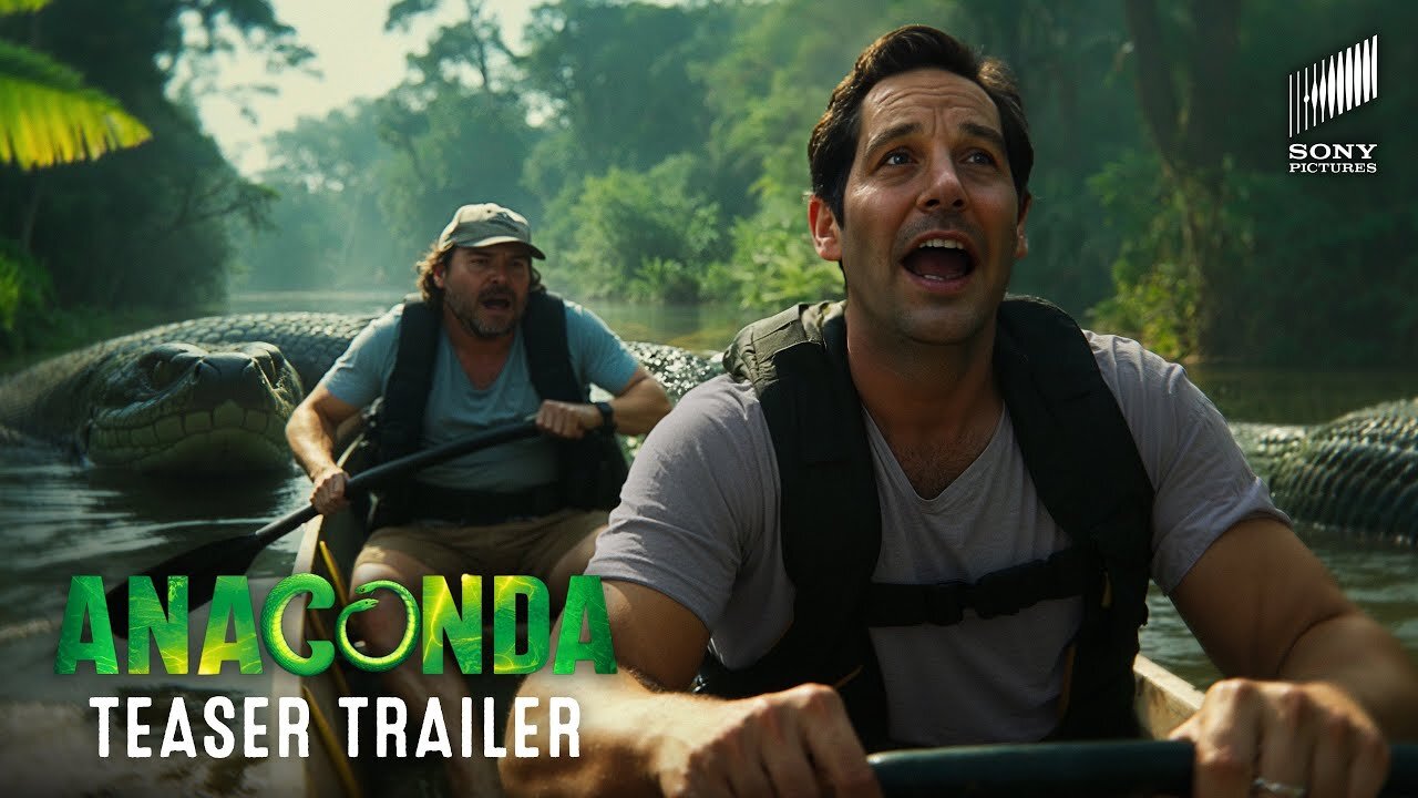 Anaconda – Teaser Trailer (2025) Paul Rudd, Jack black | Sony Pictures