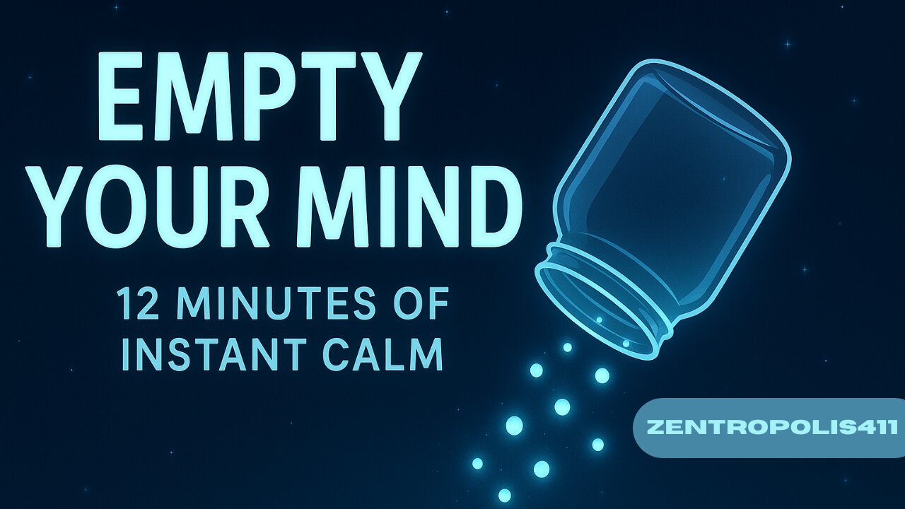 Empty Your Mind – A Guided Meditation for Instant Calm
