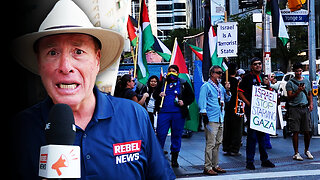 Pro-Hamas protesters stage demonstration outside Israeli consulate in Toronto