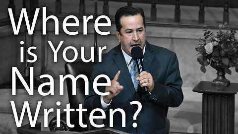 Where is Your Name Written?