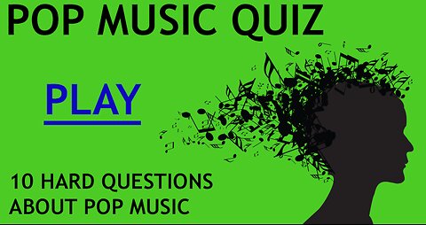 Pop Music Quiz