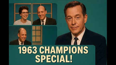 Highlights The Ultimate 1963 Showdown! Concentration’s Challenge of Champions