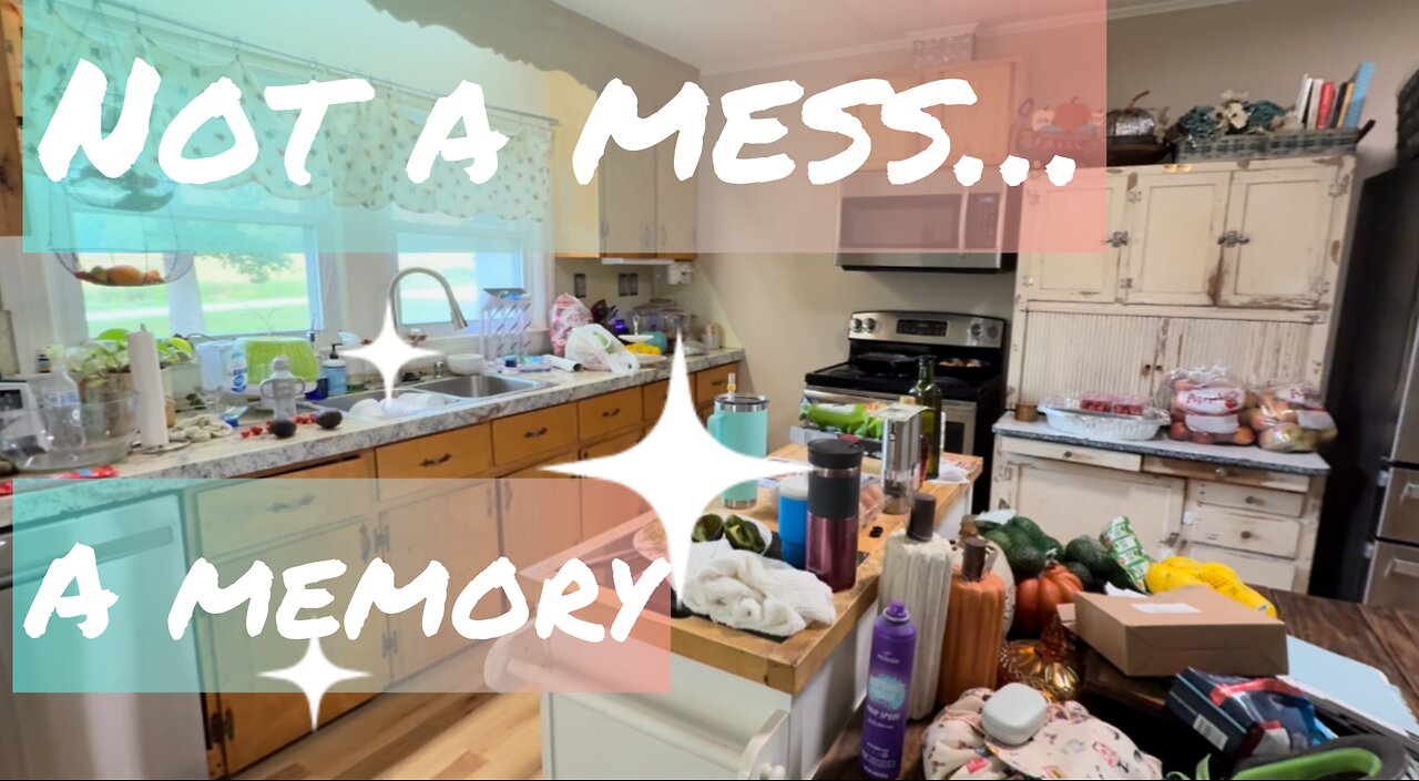 Kitchen Reset After Busy Weekend/ Choosing Family Over Todo List