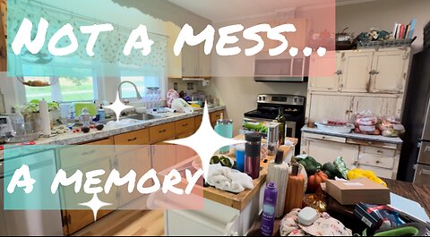 Kitchen Reset After Busy Weekend/ Choosing Family Over Todo List