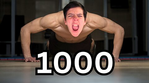 DOING 1000 PUSH UPS IN 24 HOURS