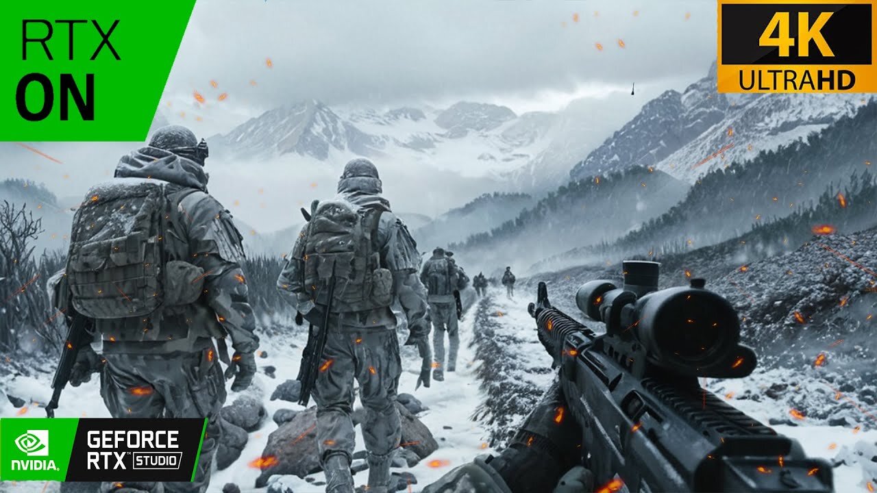 Arctic Fury | Immersive Realistic ULTRA Graphics Gameplay [4K 60FPS HDR] Call of Duty