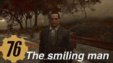 Fallout 76 random encounter the smiling man, out of time