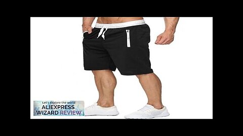 Mens Sports Pocket Solid Drawstring Board Trunk Beach Short Pants Shorts Summer Review