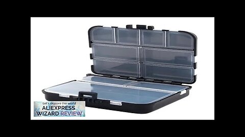 Fishing Tackle Bait Storage Boxes Portable Double-Sided Lure Hook Organizer Mini Utility Review