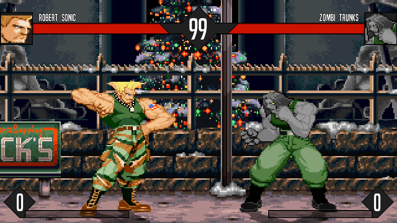 MUGEN - Robert Sonic vs. Zombi Trunks - Download