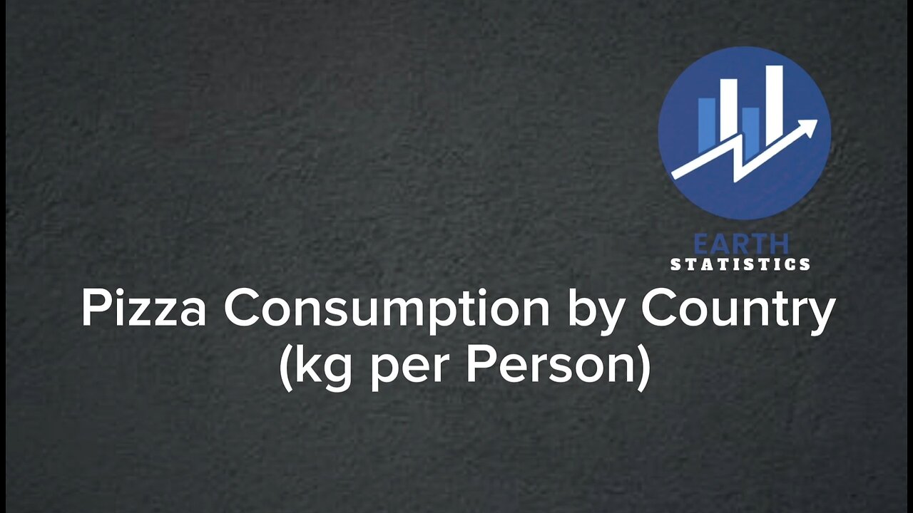 Pizza Consumption by Country (kg per Person)...