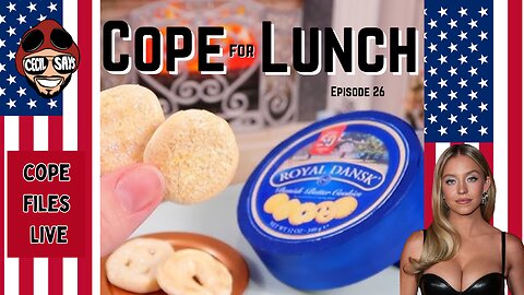 Cope For Late Lunch - More Of A Snack...Just Some Cookies.