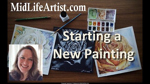 Watch Me Paint Livestream #WIPWednesday