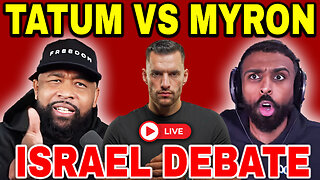 Myron Gaines vs Officer Tatum HEATED Israel Debate!