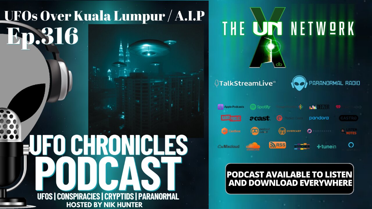 Ep.316 UFOs Over Kuala Lumpur / A.I.P