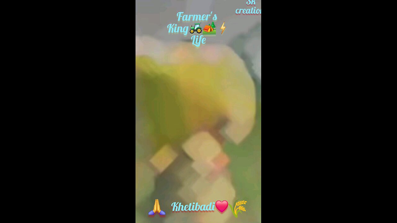 Farmer's life king status 2025 || sk creations || खेतीबाड़ी #kisankheti #farmer | 2025 ||