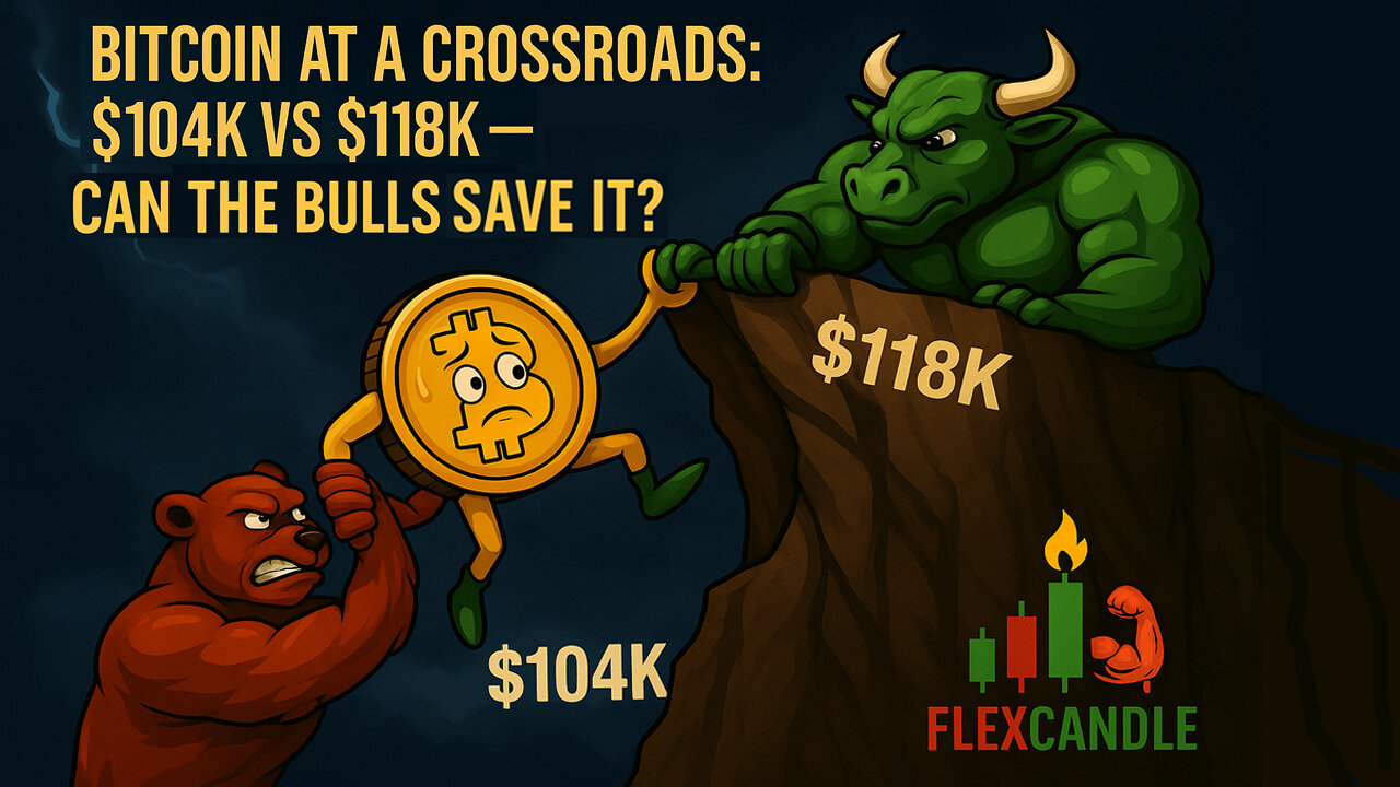 Bitcoin on the Edge: Bear Flag to $104K or Inverted H&S to $118K? 🚨 EP. 164