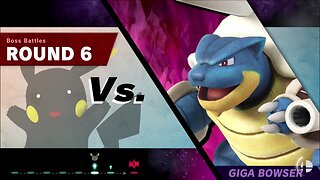 Pikachu (Omega Black Recolor) vs SSBU Boss Battles 9.9 Diff: SSBU Mods Quickie -By Omegah [CRASH]