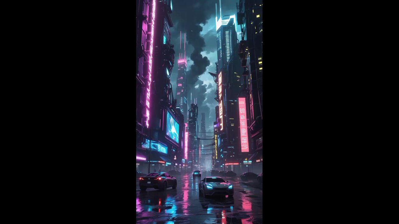 Cyber punk city🌆