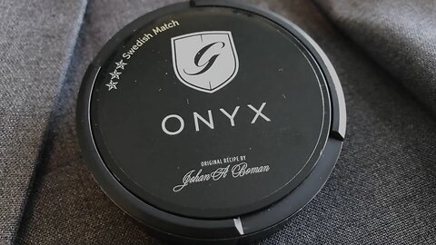 General Onyx (Black Portion) Snus Review