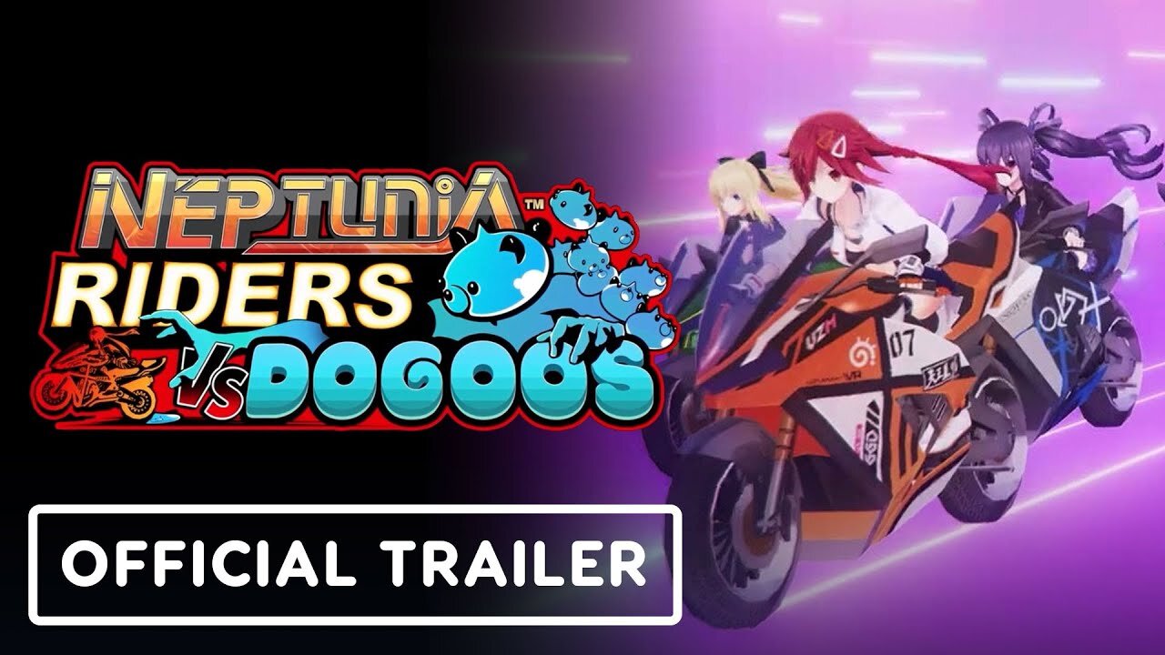 Neptunia Riders VS Dogoos - Official Steam Announcement Trailer