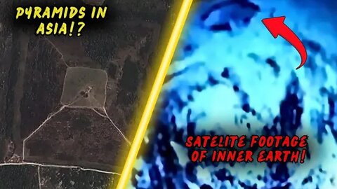 NASA Satellite Footage of INNER EARTH!! Pyramids all over Asia and Massive Pyramid on Ocean Floor!