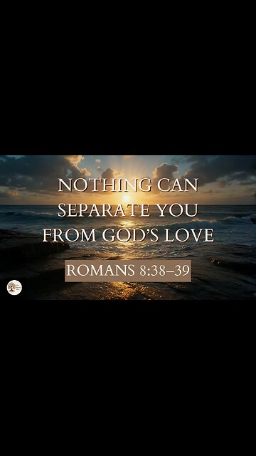 Nothing Can Separate You from God’s Love Romans 8:38–39