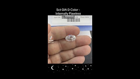 5ct GIA Certified D Internally Flawless Diamond