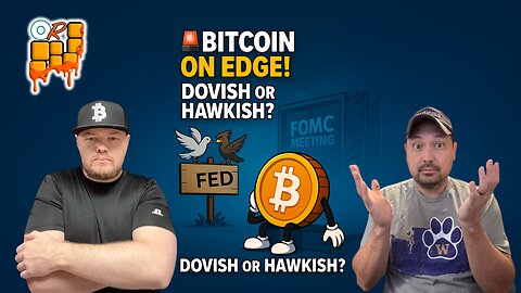 🚨Bitcoin on EDGE!🔥 FOMC Decision Incoming — Dovish Pivot or Hawkish SHOCK Ahead?!🤯🚀