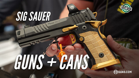 SIG Sauer Shows Off New Cans and Guns at SHOT 2026