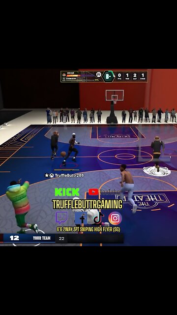 “PASSTRONAUT” #passing #nba2k26 #basketball #gamingcontent #fyp