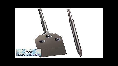 VEVOR Clay Spade 3.9" x 9.5" SDS Plus Shank 40Cr Steel Jackhammer Review