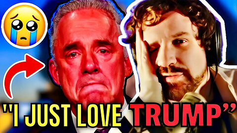 Jordan Peterson Starts Crying While Talking About Donald Trump