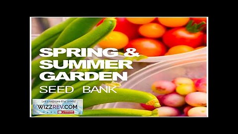 All-in-One Spring/Summer Seed Bank – Seeds Review