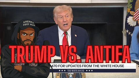 TRUMP COMES FOR ANTIFA!?