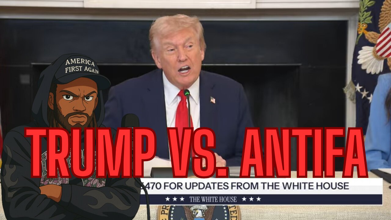 TRUMP COMES FOR ANTIFA!?