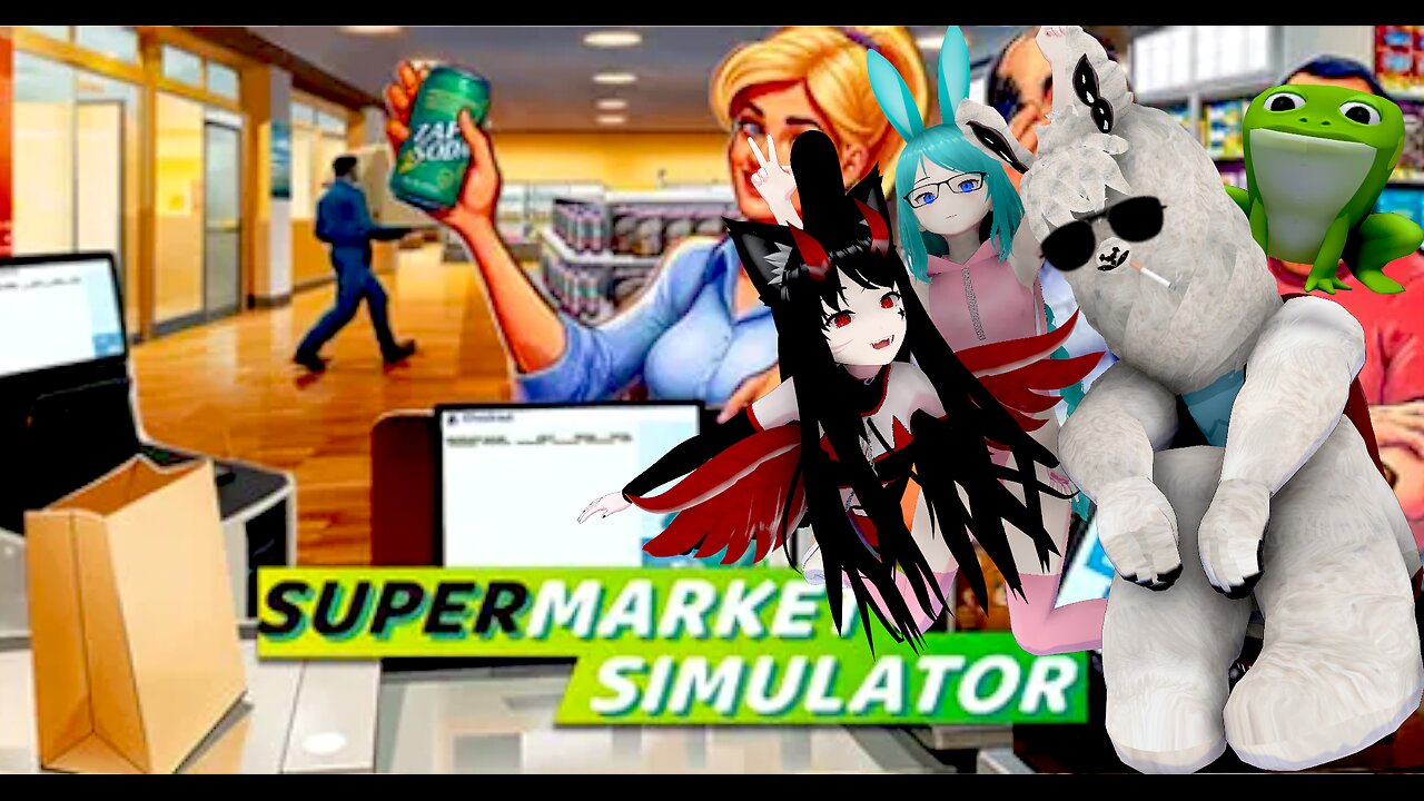 Supermarket Simulator - w/ Ohhimark, Shmah, and Blue