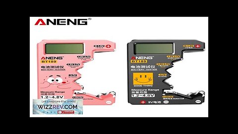 ANENG BT189 Digital Battery Tester LCD Display AA AAA 9V 1.5V 3V Review