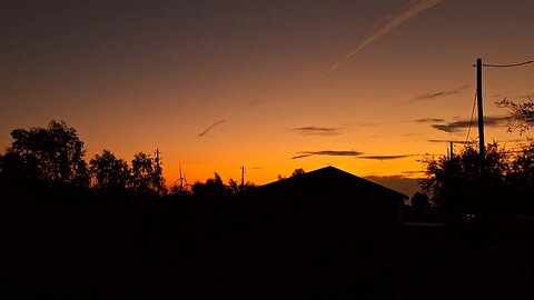 Golden Corpus Christi dusk fading into night 🌅✨ Silhouettes and colors painting the sky.