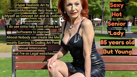 Animation Hot Sexy Senior Lady 85 years old still Young [Not a Real Person] by GoodEvilArchangel