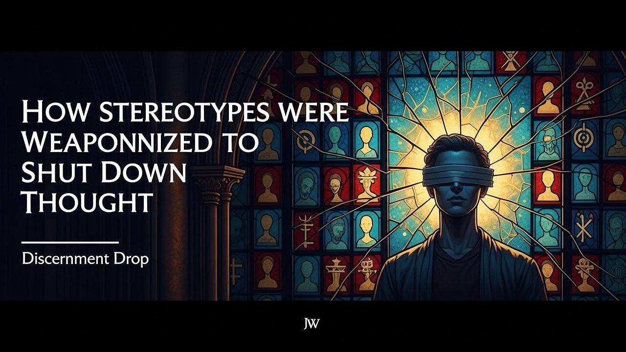 How Stereotypes Were Weaponized to Shut Down Thought - Discernment Drop