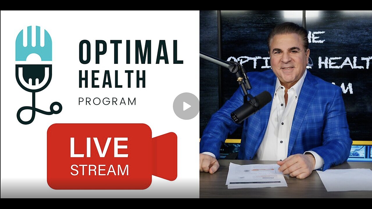 ARE HIGH FAT FOODS & COFFEE GOOD FOR YOU BRAIN?| Optimal Health Program 1/3/2026 2:30 PM EST