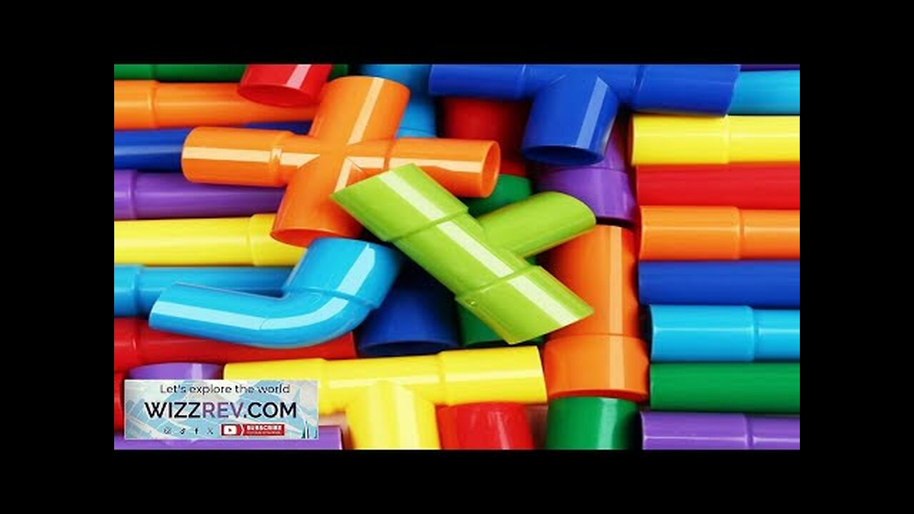 DIY Water Building Blocks Toys Montessori Water Pipe Building Blocks ...