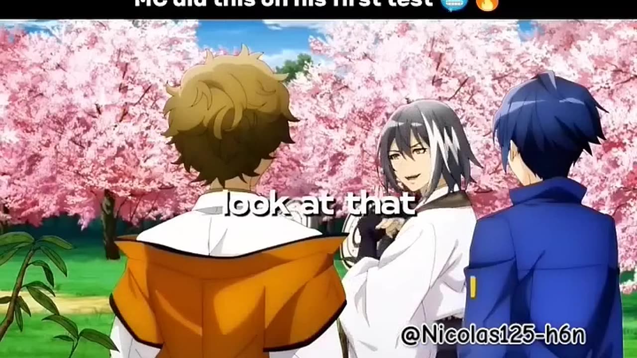 They were shocked when the overpowered MC did this on his first test